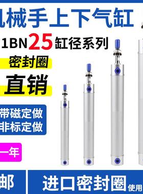 机械手上下引拨气缸斜臂注塑机配件CG1BN25-150-250-350-650-750