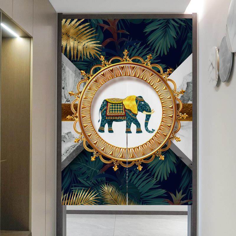 民族风门帘 北欧轻奢隔断帘 东南亚家用卧室厕所玄关过道布帘挂帘,居家布艺,门帘,淘宝优惠券,粉丝福利购,淘宝优惠卷