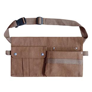 水电工帆布耐磨男士上班便携专用工具腰包定制半身短款工作服围裙