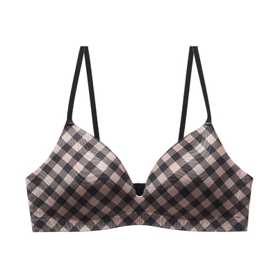 小胸聚拢显大深V上托薄款文胸女