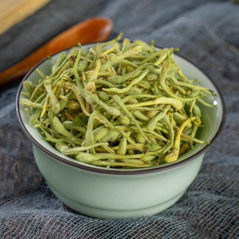 金银花茶天然干花菊花凉茶中药材无野生不特级官方旗舰店正品茶叶