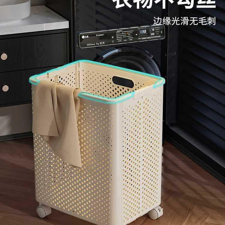 厂家批脏衣篓可折叠脏衣服收纳筐家用脏衣篮卫生间洗衣篮子放衣服