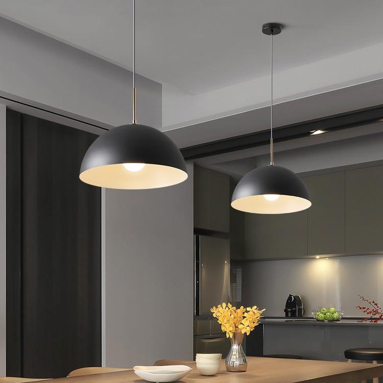 北欧吊灯餐厅灯三头现代简约餐桌吧台灯创意个性家用厨房饭厅灯具