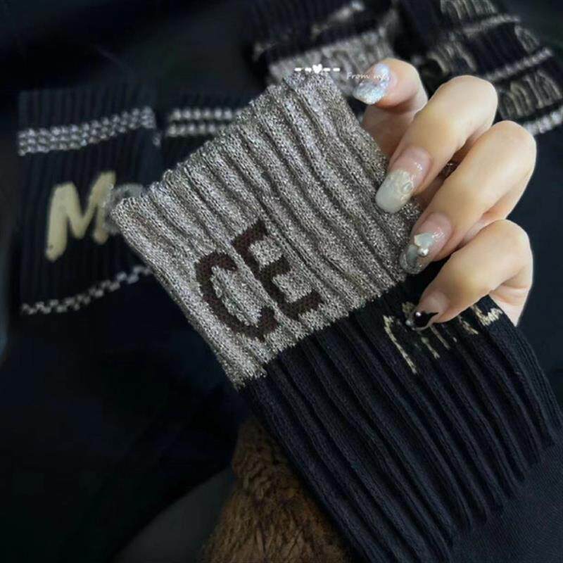 新品辽源市光佰力电子商务有v限公司2023爆款欧洲站学院风黑色潮