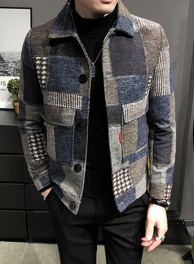 极速2022 Autumn and Winter Fashion NewI Mens Casual Lapel Ho