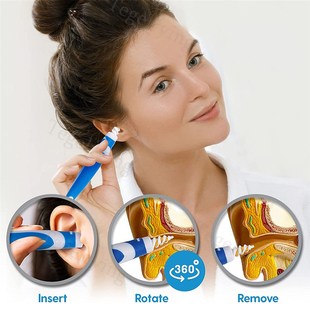 Silicone Soft Remover Cleaning Wax Kit Ear 极速Ear SpiralL
