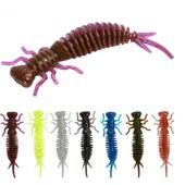 Artifi Larva lot 极速10pcs 5.5Jcm Worm Lures 10cm Soft 7.5cm