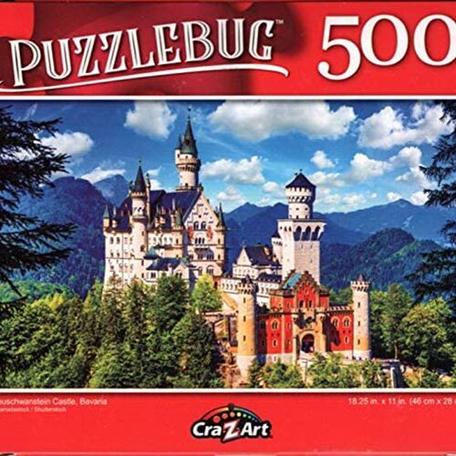 极速Neuschwanstein Castle  Bavaria - 500 Pieces Jigsaw .Puzz