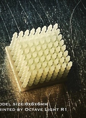 极速微纳3D打印微小结构零件壁厚0.1不变形5um/10um/15um/Z20um/