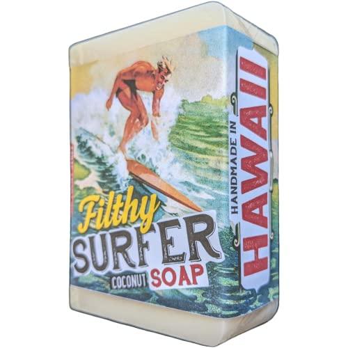 极速Filthy Surfer (Man) uAll Natural Coconut Soap Bar  White