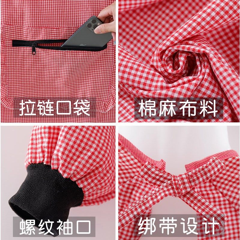 极速做饭的外罩衣薄款夏季工作服围裙反穿衣女家用厨房Z长袖倒褂,家庭/个人清洁工具,围裙,淘宝优惠券,粉丝福利购,淘宝优惠卷