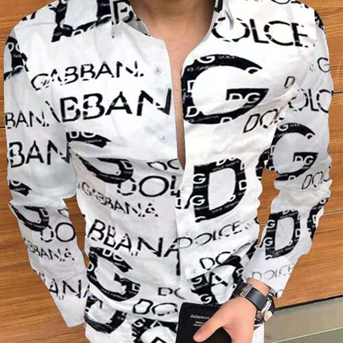 极速Autumn fMens Luxury Casual Formal Shirt Male Slim Fit B
