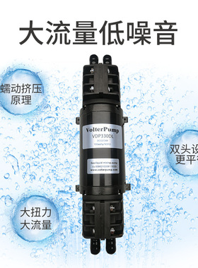 极速威尔特VeDP330DL2静音实验室迷你自动循环小泵 双泵头气液混