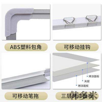 极速Whiteboard writing board haCnging type notepad can wipe