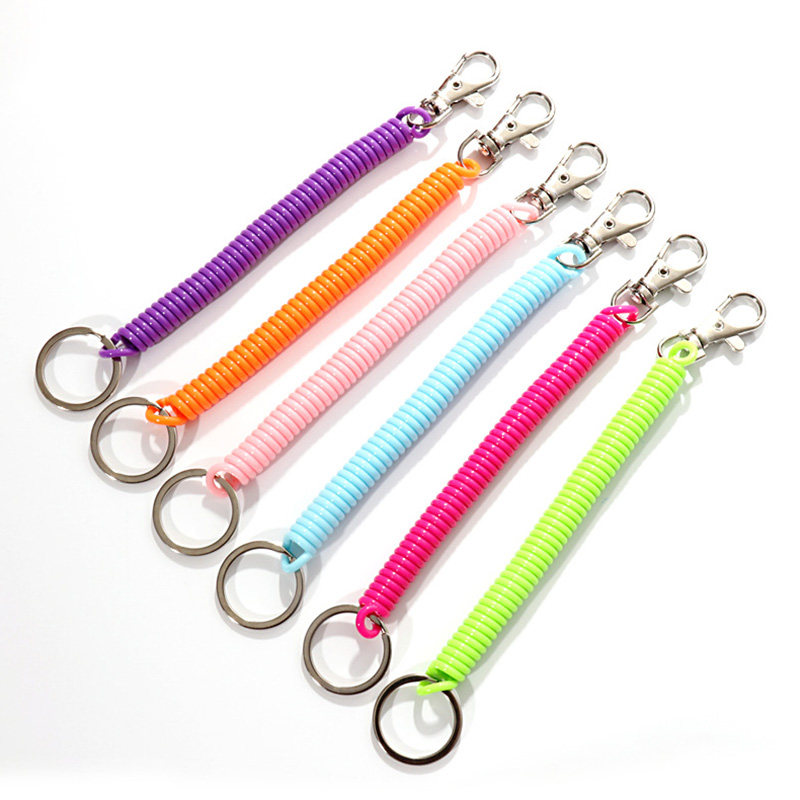 新品obster Claskp Clips Key Hooks Anti-lost Phone Spring Key