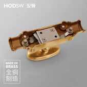 极速厂销厂销汉顿全铜欧式 明插销门窗配件纯O铜天地锁仿古天地插