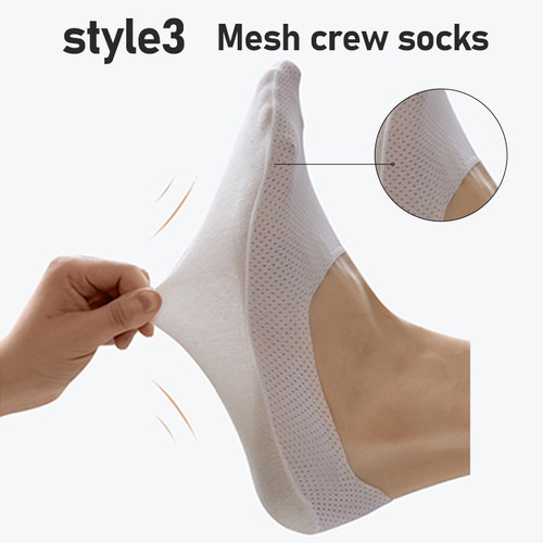 新品3 Pairs High Qualqity Matching Casual Socks Men Invisibl