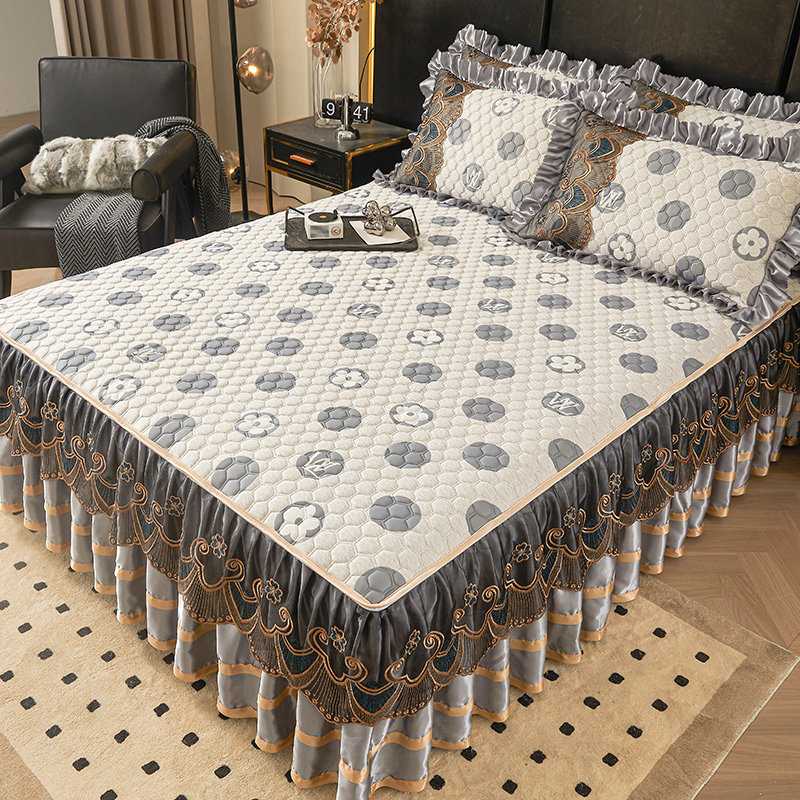 极速夏季可拆卸乳胶凉席床裙三件套可水洗K折叠防滑空调软席子床,床上用品,乳胶席,淘宝优惠券,粉丝福利购,淘宝优惠卷