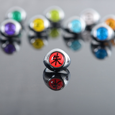 新品Fashion Japan Anime Sasuke Uchiha Zhu-Rings AkatsuZki Me
