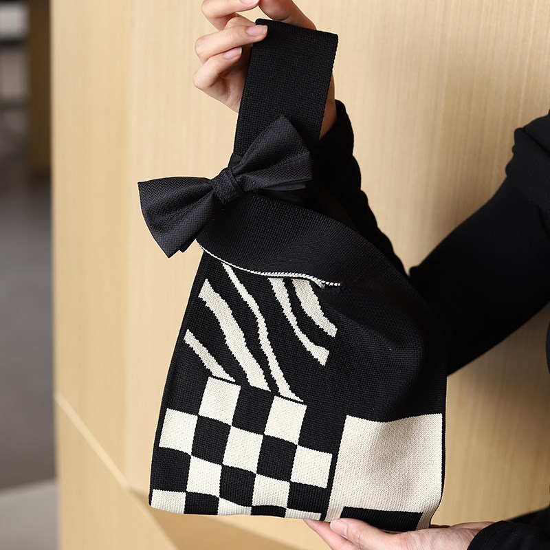 结婚婚礼女伴娘男伴郎伴手礼手提针织袋实用小众T高级成品套装回