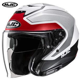 韩国HJC I31半盔户外骑行头盔夏季男女双镜片3/4盔