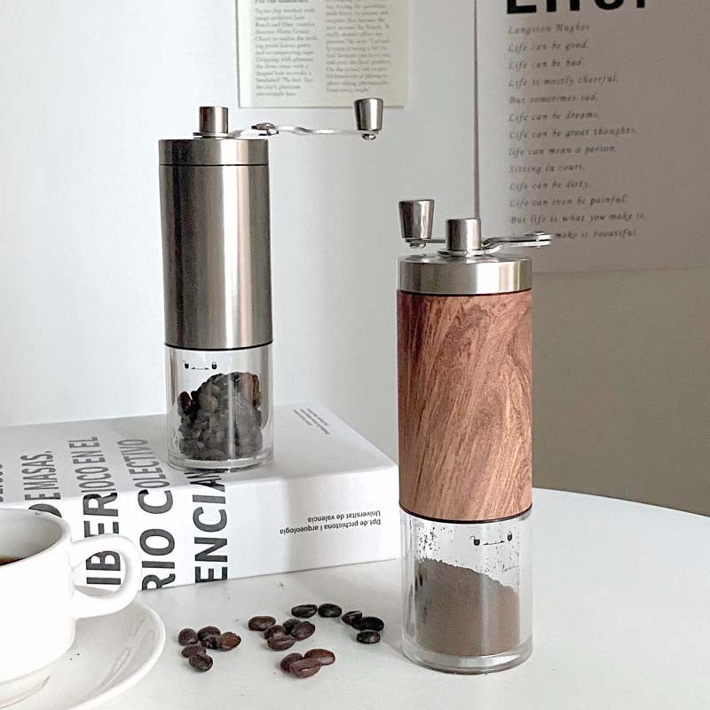 手摇咖啡磨豆机咖啡豆研磨机家用小型手磨咖啡器咖啡手动研磨器具