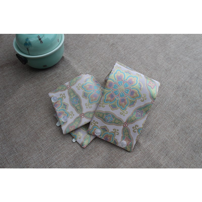 马师傅汉服 宋锦提花仿妆花纯色袖箍手腕带 束袖 男女