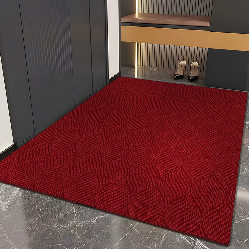 入户门地垫乔迁门垫高级感红色进门地毯喜庆大门脚垫门口2023新款