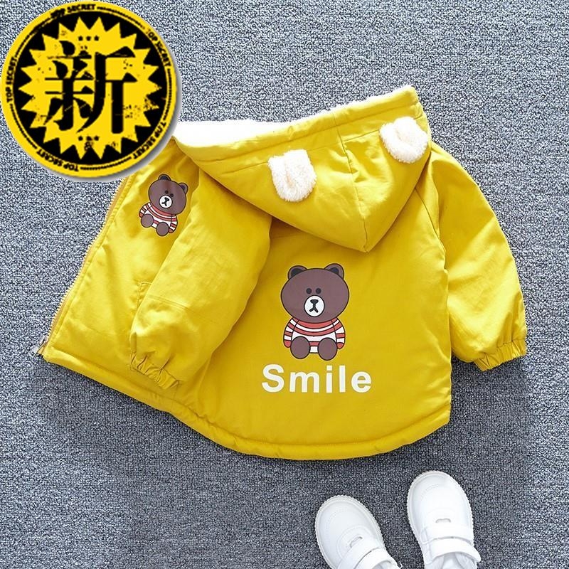 0123岁防风99短款棉服小孩子儿童男童外套帅气U个性潮流男装外穿