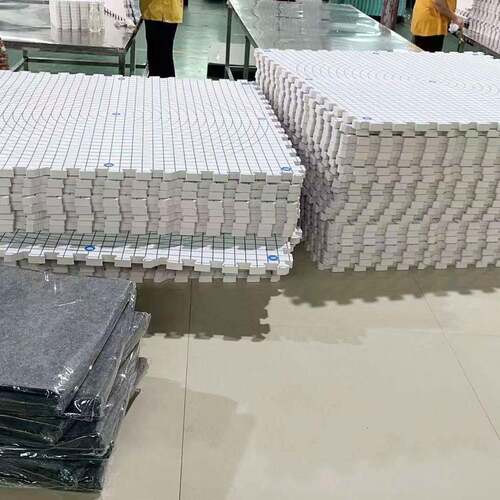 厂直供ev套泡沫垫带网a格针952织阻塞家垫 9片一数字印刷定位板