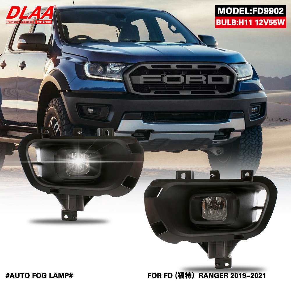 适用福特19/20/21年新款RANGER前雾灯总成防雾灯 杠灯 日间行车灯