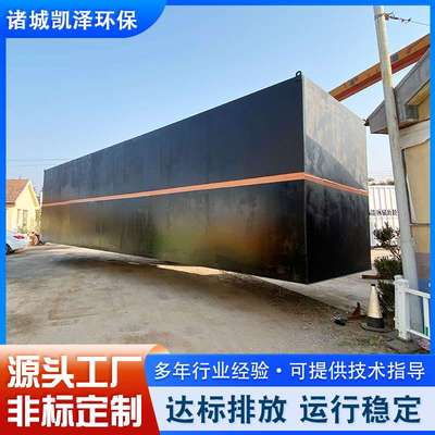 一体化污水处理设备装置 地埋式工业废水处理 农村污水处理一体机