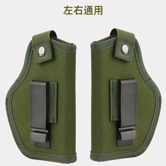 Manba尼龙枪套战术隐形手枪套户外通用耐磨快拔枪套道具枪包
