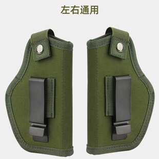 Manba尼龙枪套战术隐形手枪套户外通用耐磨快拔枪套道具枪包