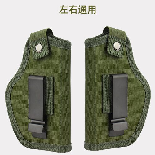 Manba尼龙枪套战术隐形手枪套户外通用耐磨快拔枪套道具枪包