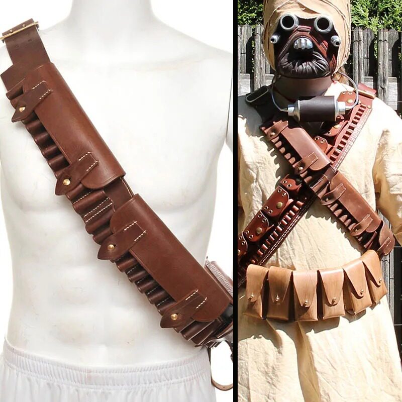 中世纪2025星球大战服装配件塔斯肯袭击者沙人子弹包COSPLAY腰包