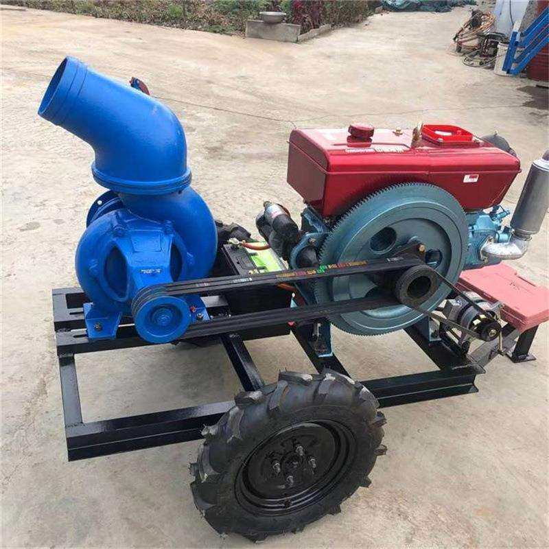 柴油机抽水泵 农用灌溉自吸抽水泵 小型4寸6寸高扬程汽油水泵价格