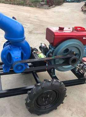 柴油机抽水泵 农用灌溉自吸抽水泵 小型4寸6寸高扬程汽油水泵价格