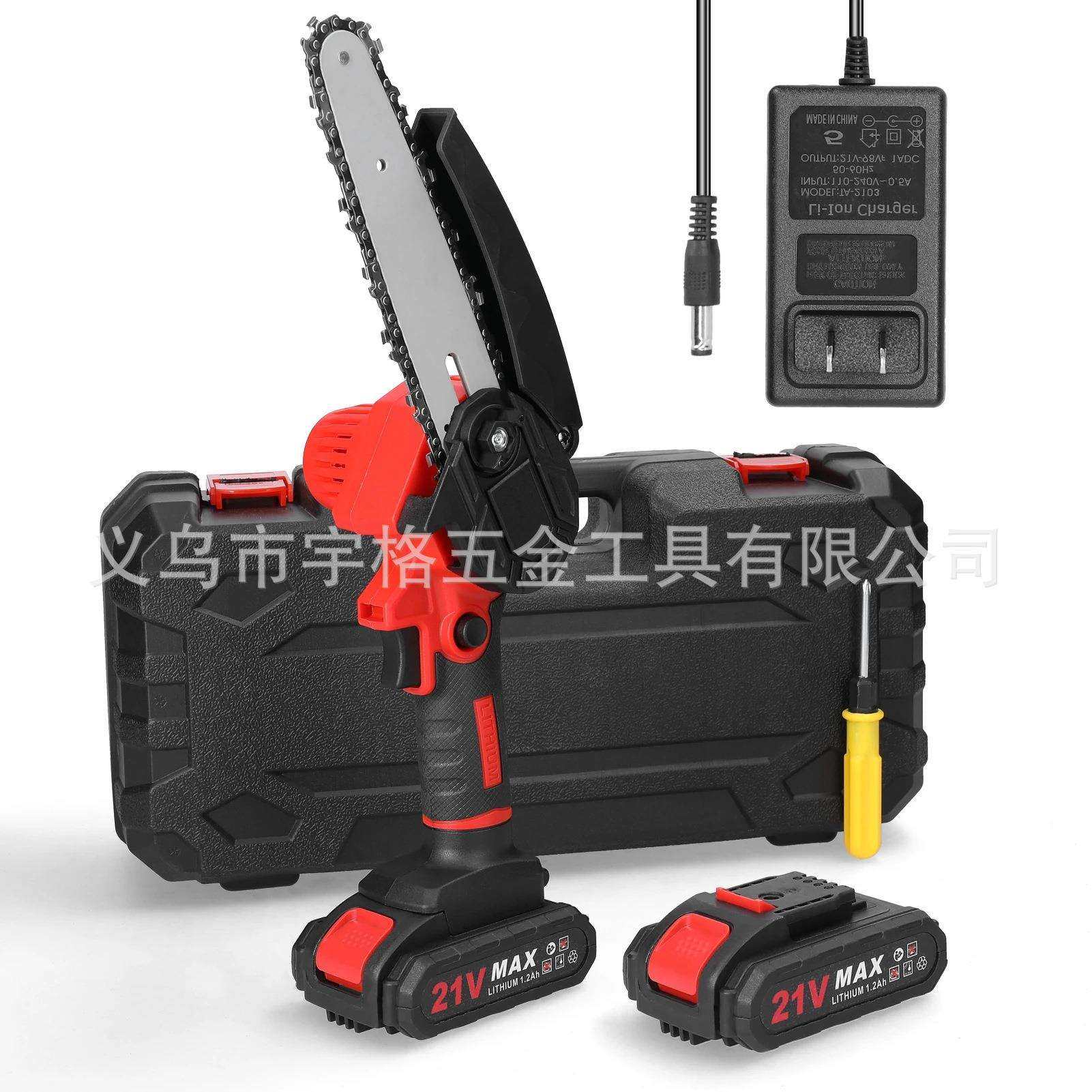 大功率电锯充电手提式电链锯无线小型伐木单手锯树修枝锯手锯,农机/农具/农膜,播种栽苗器/地膜机,淘宝优惠券,粉丝福利购,淘宝优惠卷