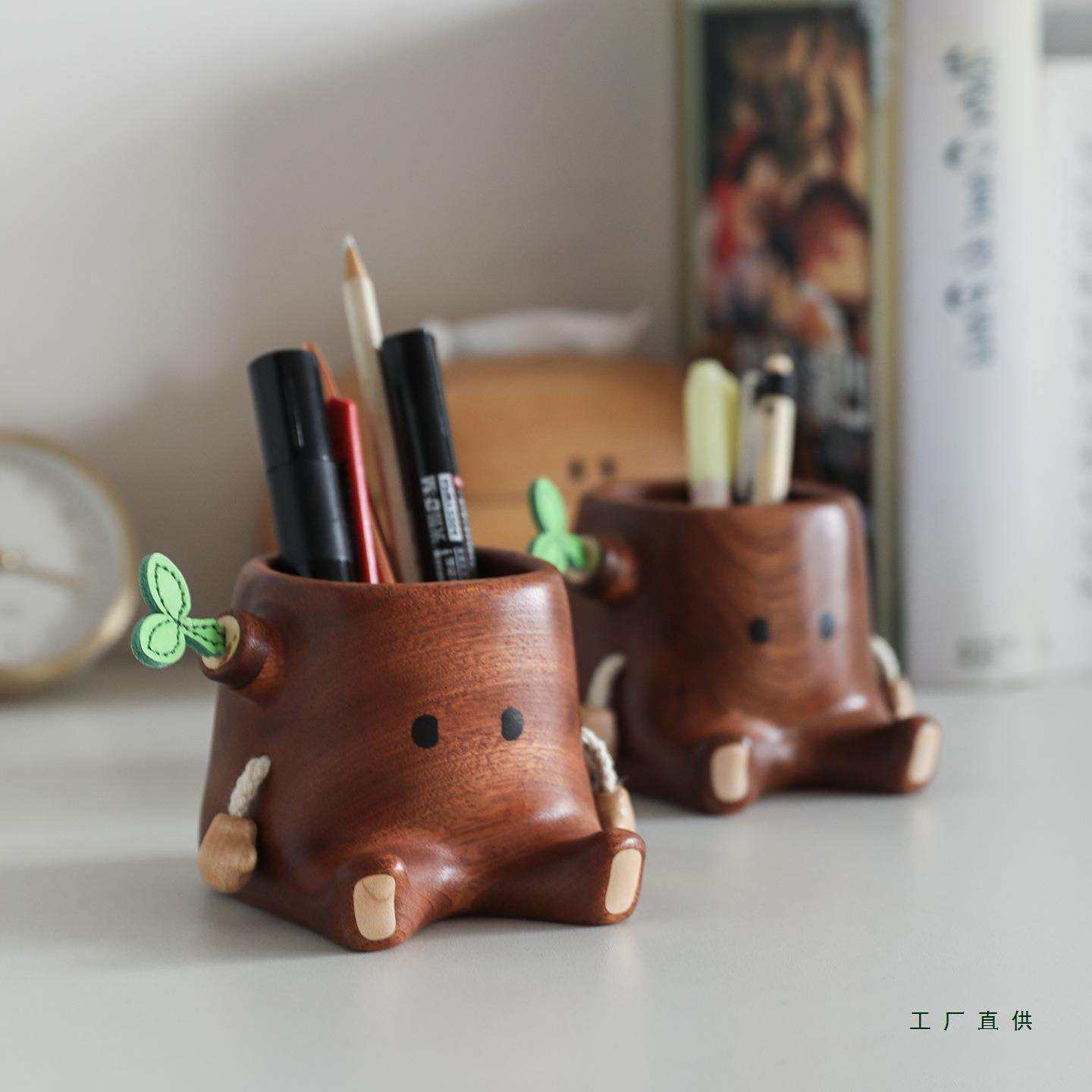 木上 创意可爱小树墩实木笔筒木制笔插儿童房桌面摆件装饰收纳,农机/农具/农膜,播种栽苗器/地膜机,淘宝优惠券,粉丝福利购,淘宝优惠卷