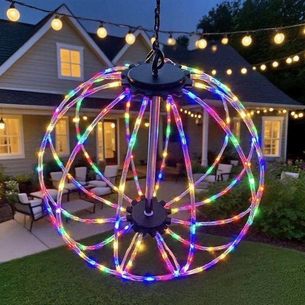 新款户外防水RGBW流水造型灯拆装造型圆球彩灯庭院花园氛围装饰灯,农机/农具/农膜,播种栽苗器/地膜机,淘宝优惠券,粉丝福利购,淘宝优惠卷