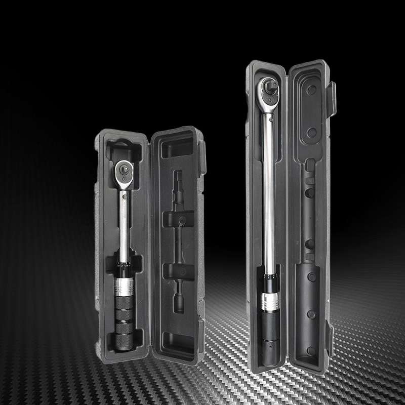 MS系列预置式扭力扳手套装工厂机械防滑手纹扭矩5-25NM工具