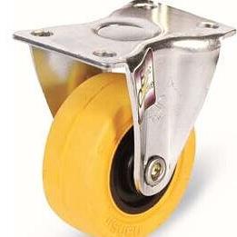 0002-8-T8-EE 2寸防静电橡胶车轮 抗电阻值10的8次方一以下 固定