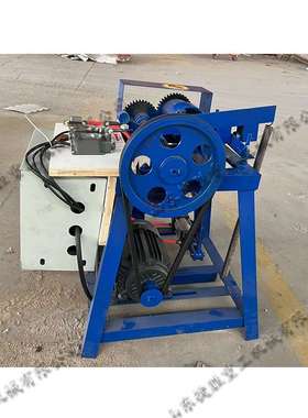 Threading machine圆形木料开牙机 扫把杆拖把杆圆木棒套丝机