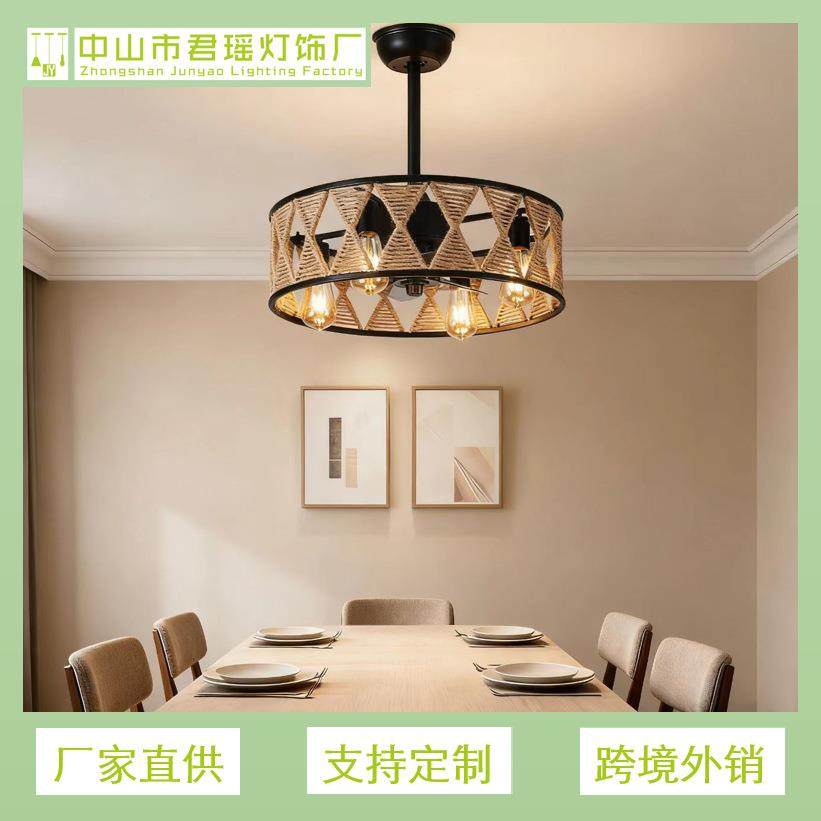 中山灯具吸顶吊扇灯客厅卧室吸顶吊扇灯美式复古一体麻绳扇灯护眼,玩具/童车/益智/积木/模型,毛绒/玩偶/公仔/布艺类玩具,淘宝优惠券,粉丝福利购,淘宝优惠卷