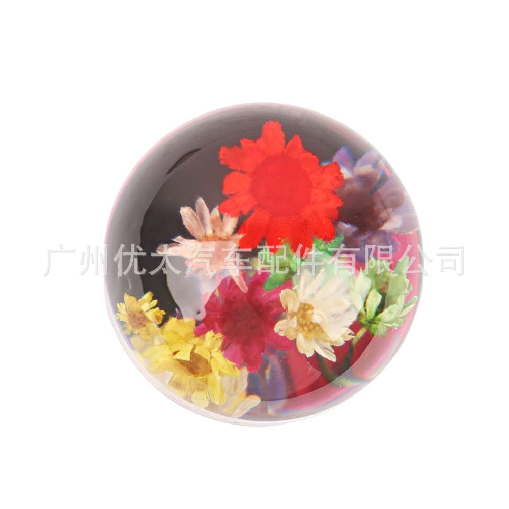 汽车改装排挡头水中花排档头亚克力变速杆个性换挡排挡头变速杆头