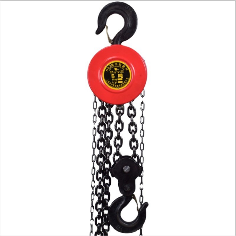 手拉葫芦倒链5t0.5吨1吨2吨3吨6米倒链铁葫芦起重手动葫芦吊机