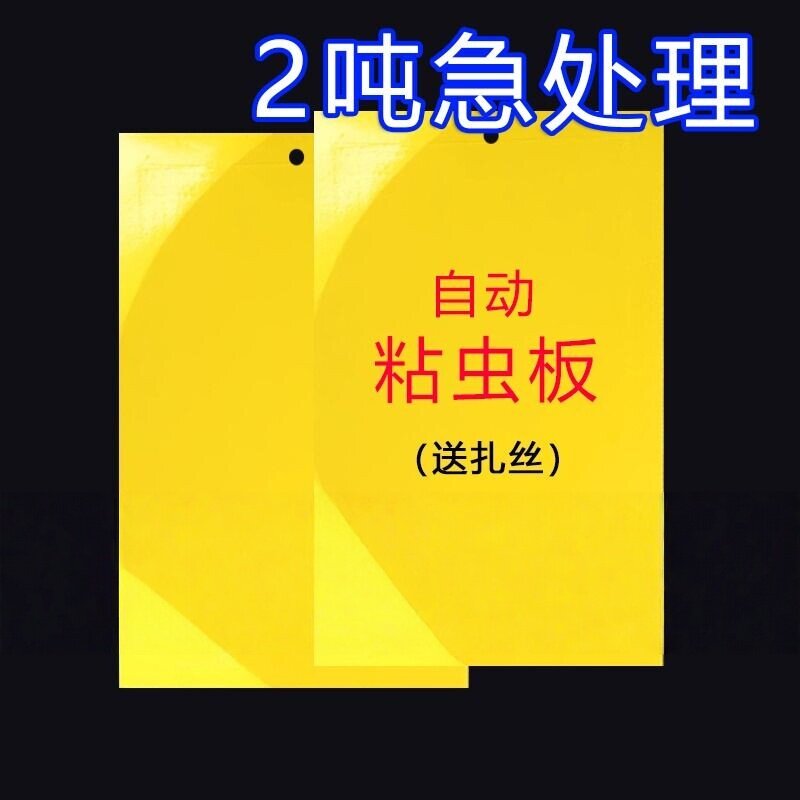 黄板双面粘虫板果园大棚诱果蝇