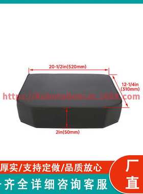 黑色海绵软坐垫 适用于 John Deere Crawler Dozer 350 450 550