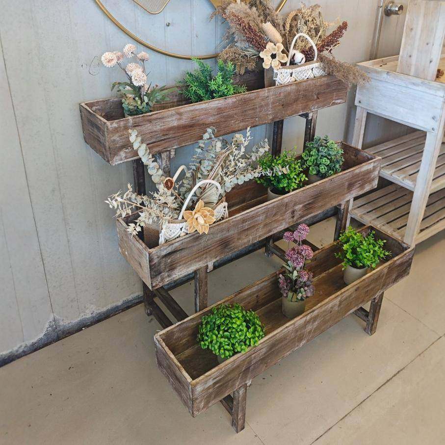 户外花园露台园艺杉木多层阶梯花槽碳化木种菜实木多肉花架草莓箱,鲜花速递/花卉仿真/绿植园艺,其它园艺用品,淘宝优惠券,粉丝福利购,淘宝优惠卷